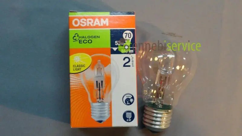 lampadina normale chiara energy saver 53w- 57w 70w e27 230v OSRAM