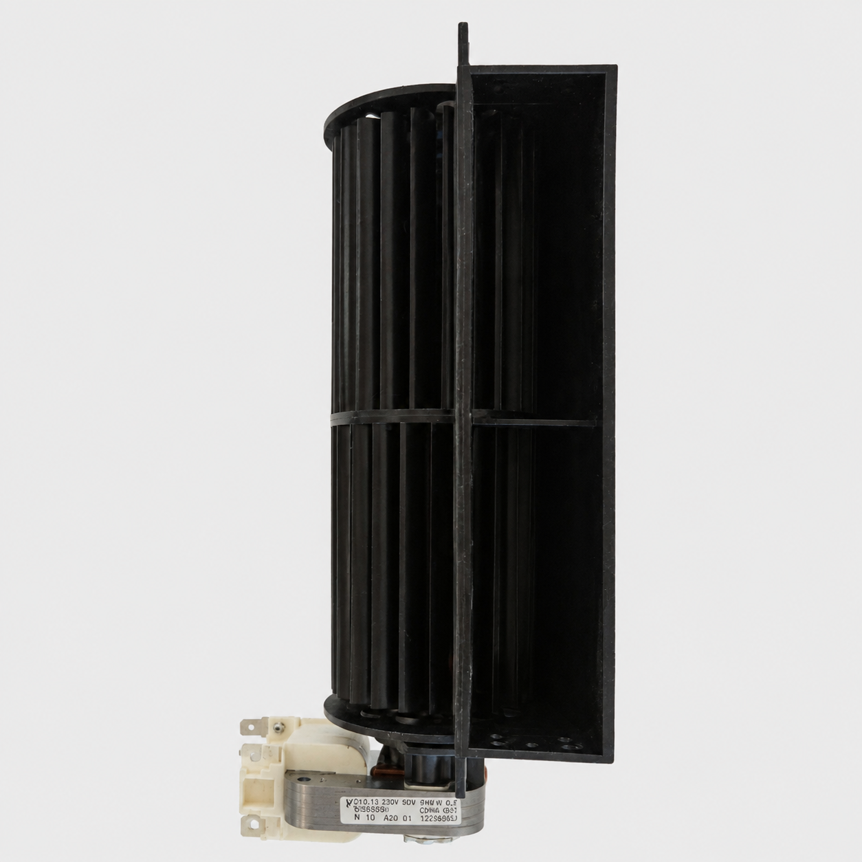 Ventilatore tangenziale forno usato completo, vista verticale