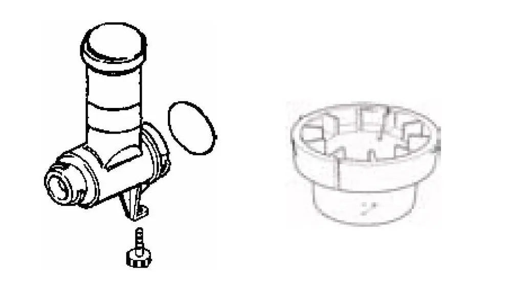 Kit corpo Spremipomodoro con riduzione per Passapomodoro Testarossa IMPERIA