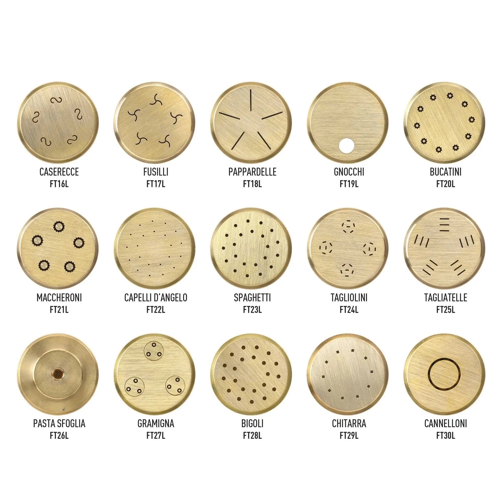 Trafila SPAGHETTI per Macchina per la pasta con taglia pasta media e grande Fama FAMA