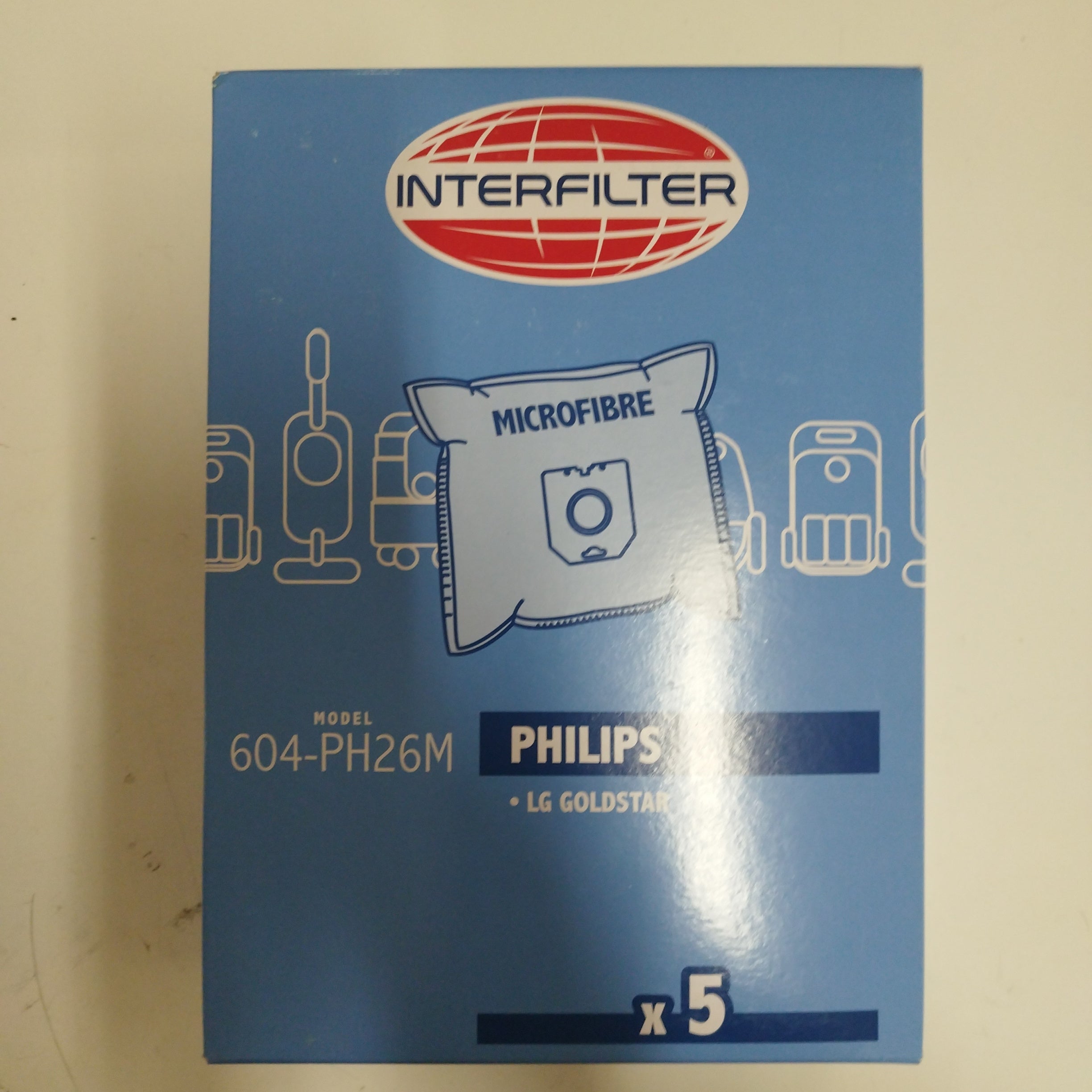 Sacchi Interfilter PS26, PHI203, PH26M, Philips PHILIPS