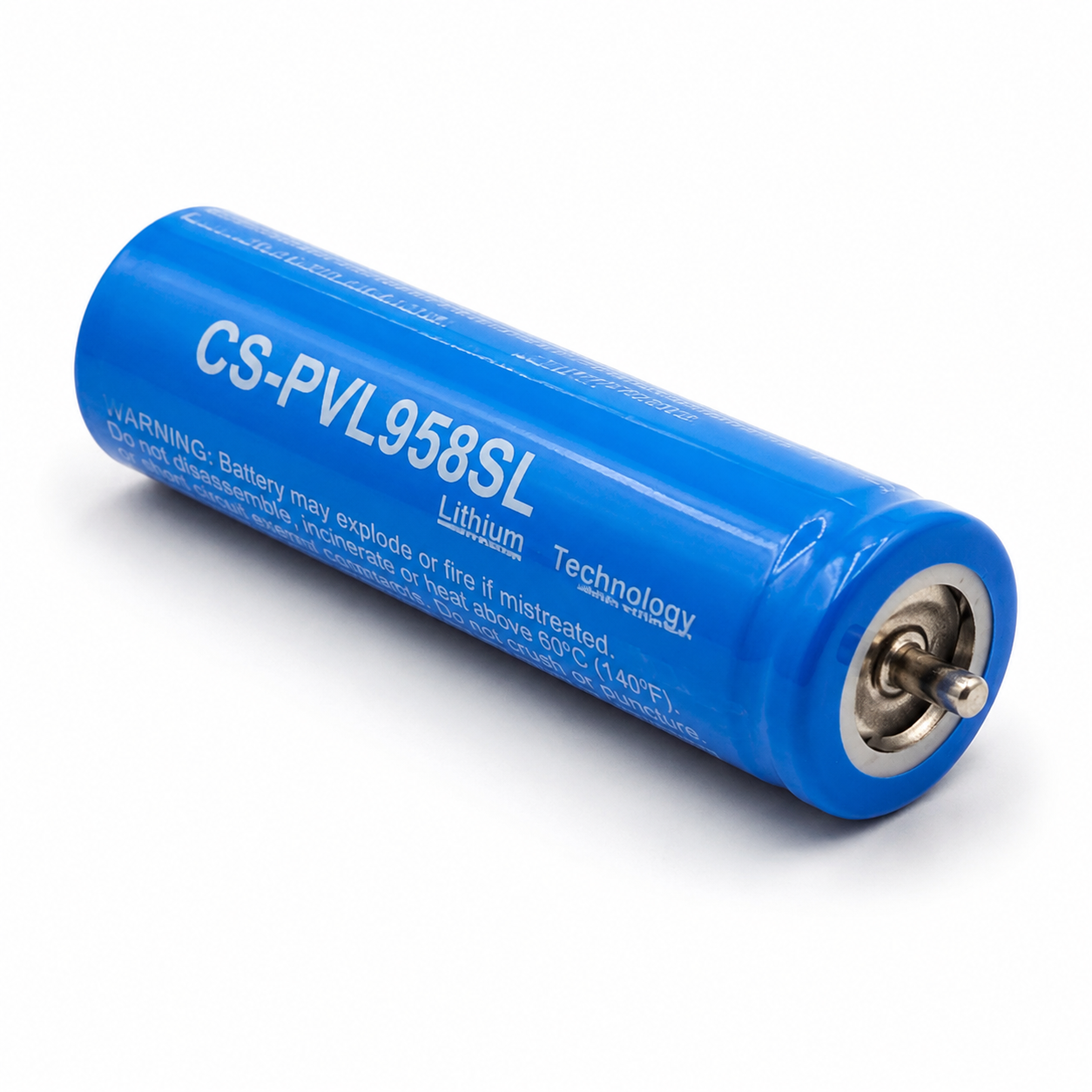 Batteria Li-ion CS-PVL958SL compatibile Braun Panasonic vista di dettaglio