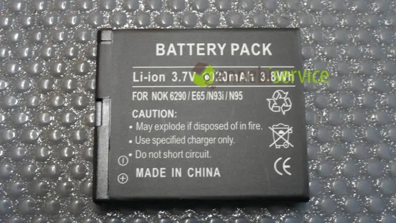 Batteria gsma37096c 3,7v-900mah li-ion gsm per Nokia NOKIA