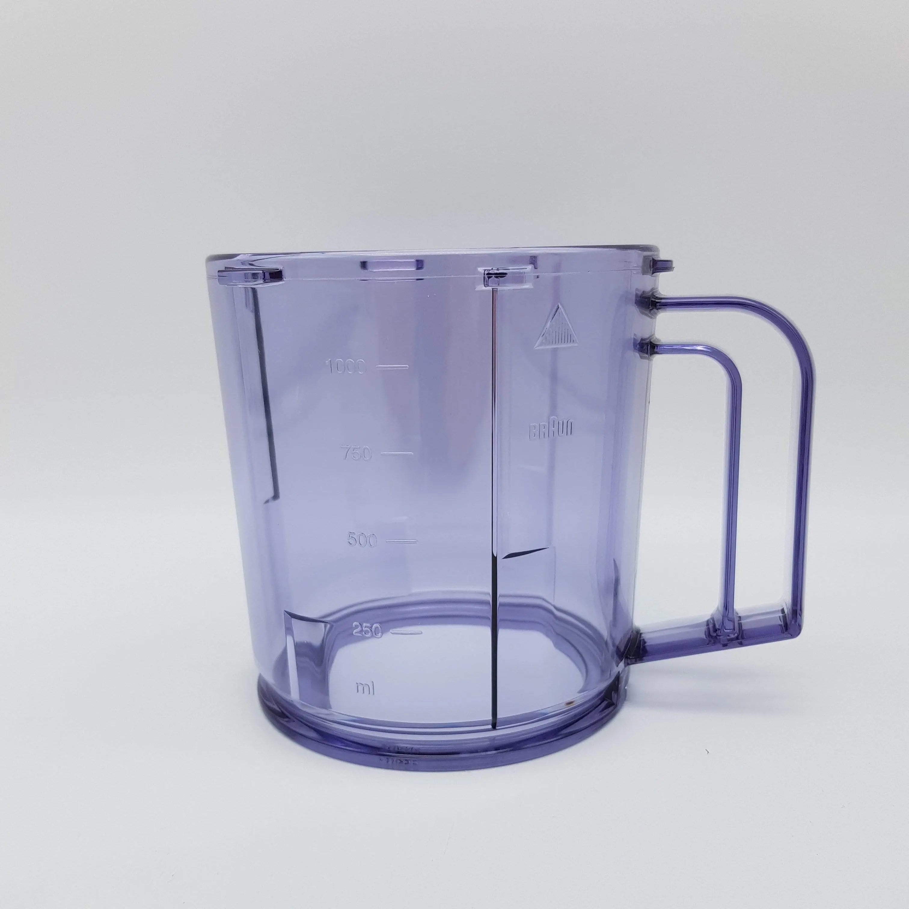 Bicchiere in plastica frullatore Robot Multiquick k1000 Braun BRAUN