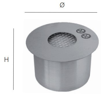 Serbatoio rotondo unico strato 1 litri BIOSERB1 Tecnoairsystem TECNOAIRSYSTEM