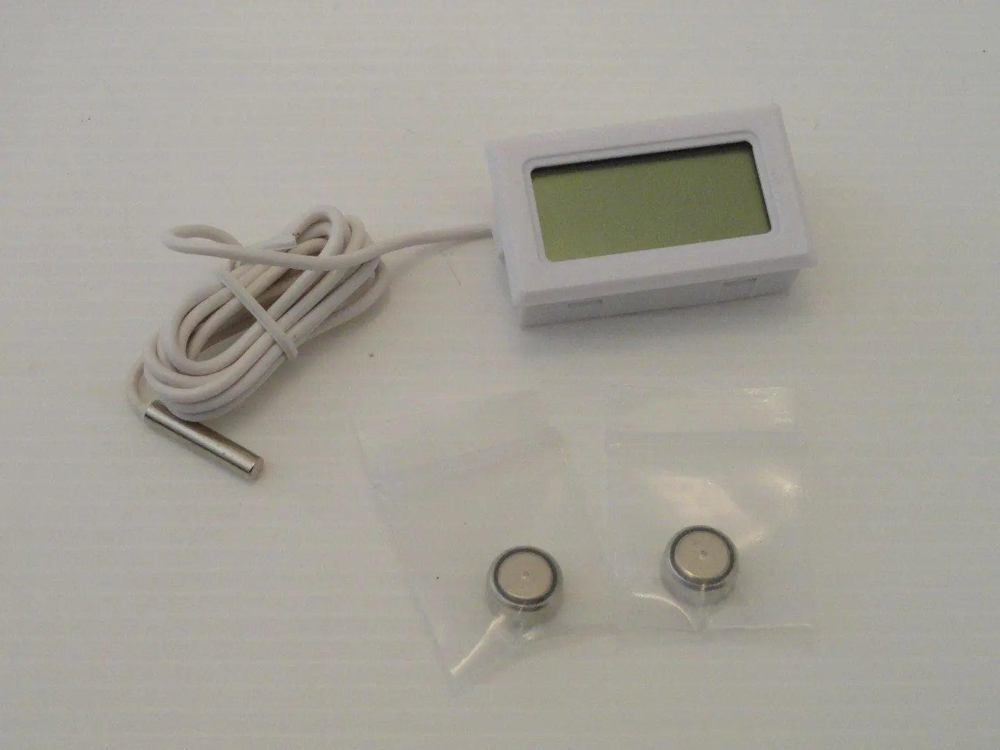 Termometro digitale con sonda -50°c+70°c bianco SKL SKL