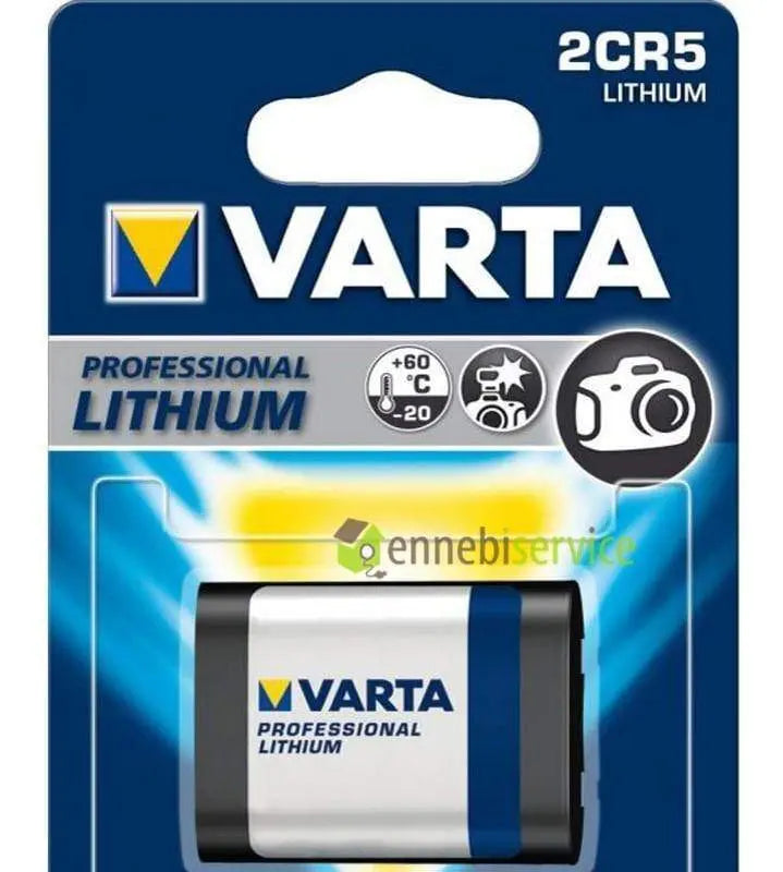 pila  2cr5 6,0v-1600mah lithium varta 1pz  blister professional VARTA